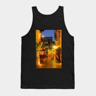 Drosselgasse, Rüdesheim, Rhine, Rheingau, Hesse, Germany, evening Tank Top